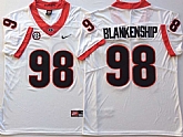 Georgia Bulldogs 98 Rodrigo Blankenship White Nike College Football Jersey,baseball caps,new era cap wholesale,wholesale hats